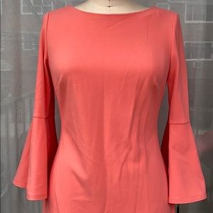 Calvin Klein Bell Sleeve Dress